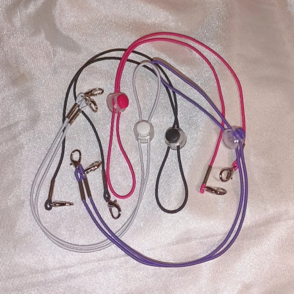 2 for $8 Adjustable mask, eyeglasses, and whatnot holder $5 EA.